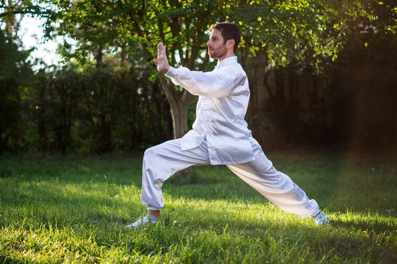 Tai Chi Sunset Pose
